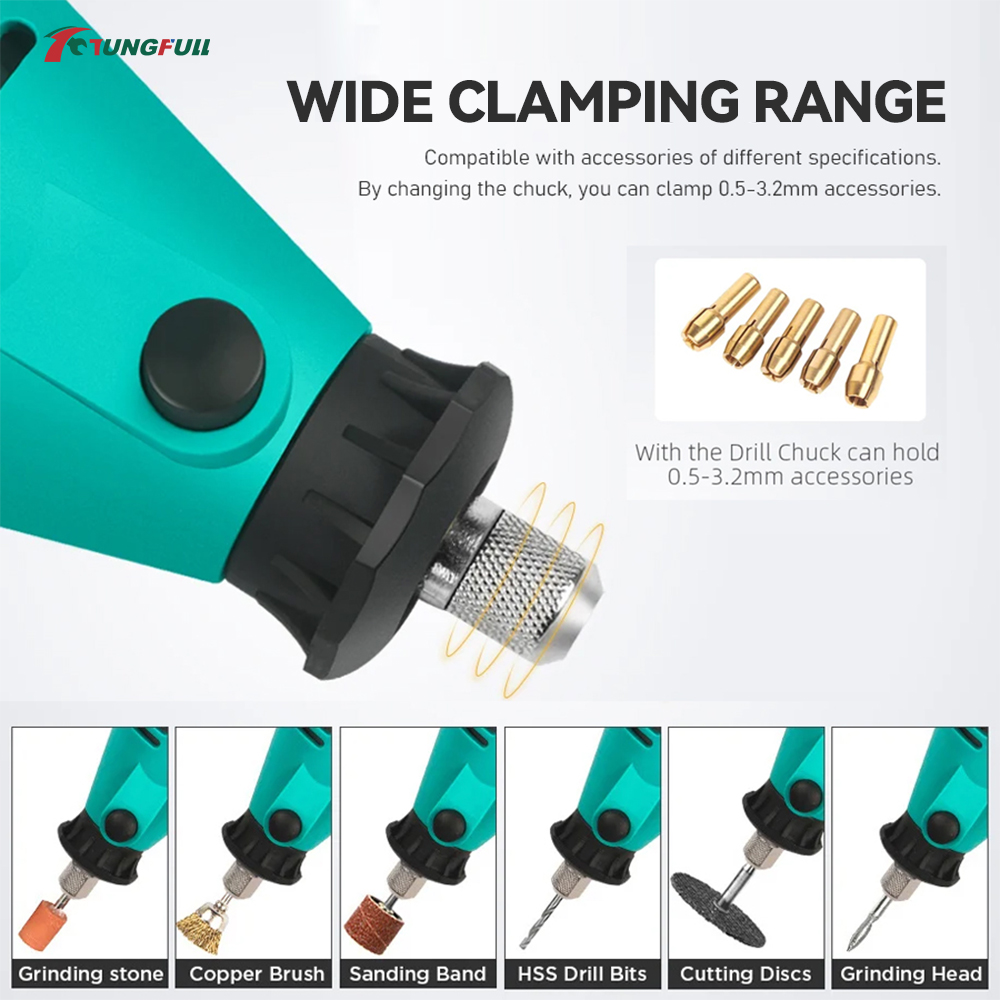 TUNGFULL Mini Electric Grinder - Power Tools Professional review and price