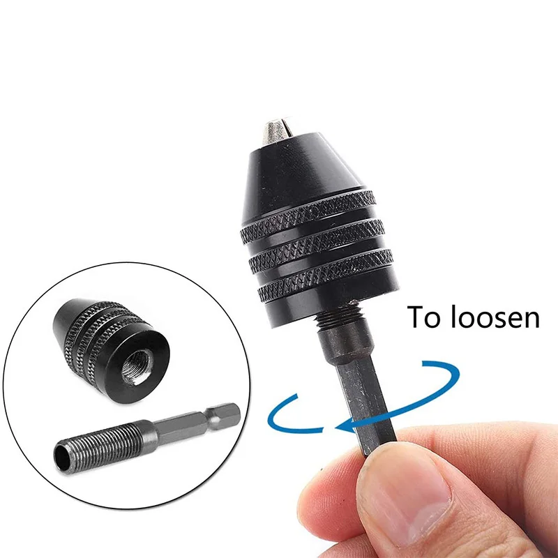 Mini Keyless Drill Chuck 0.3-8 - Power Xchange Tools review and price