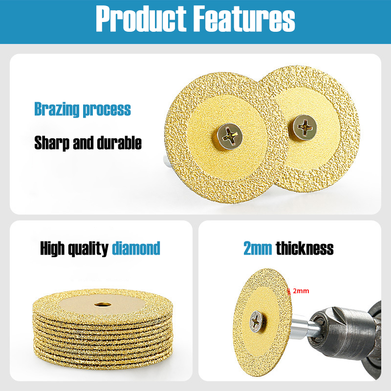 40mm Braze Diamond Saw Blade M - Power Tools Electrical review and price